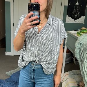 Madewell Central button down stripe